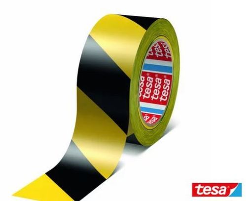 PVC-Warnband schwarz-gelb - SOPO